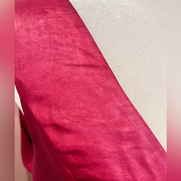 Lulus Incredible Love Magenta Satin Cowl Back Midi Slip Dress - Picture 14 of 16